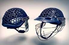 Honeycombed Cricket Helmets