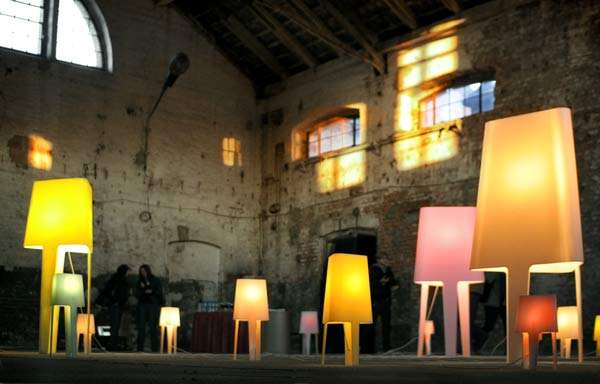 Vibrant Retro-Mod Lights