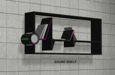 Squiggly Sound Shelves
