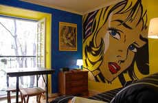 Comic Book Inspired Interiors