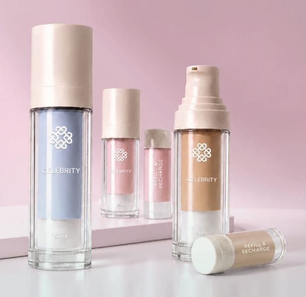 Refillable Airless Glass Packaging