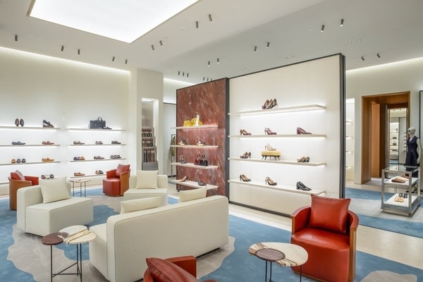 Sculptural Fashion Boutique Interiors