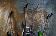 Built-In Vibrato Guitar Designs