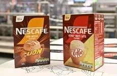 Textural Chocolate-Branded Coffees