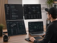 Triple-Screen Laptop Monitors Image 4