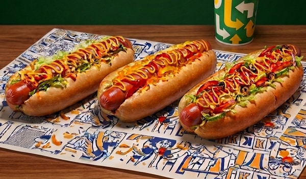 Footlong QSR Sandwich Hotdogs