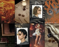 Modernized Aviator-Style Eyewear Frames Image 1