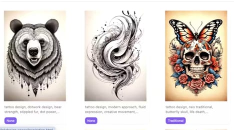 AI Tattoo Studios