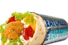 Garlicky Ranch-Filled Wraps