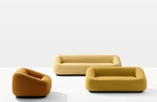 Minimalist Monochromatic Seating Collections