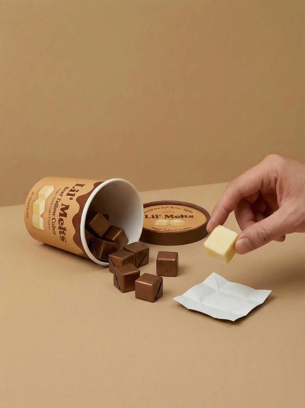 Individually Wrapped Tallow Cubes