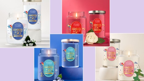 Summertime Americana Candle Ranges