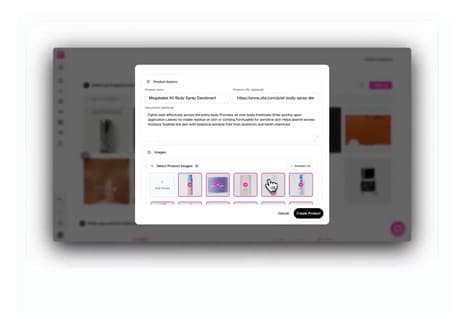 AI Product Advertisments