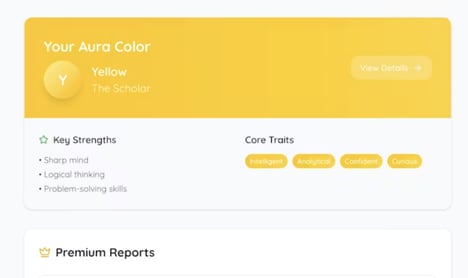Aura Personality Tests