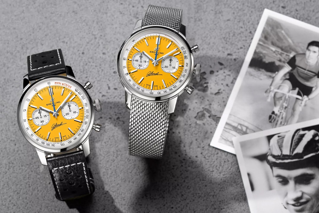 BREITLING ノベルティ置き時計 Chic Cyclist-Honoring Timepieces: The Breitling Top Time B01 Eddy
