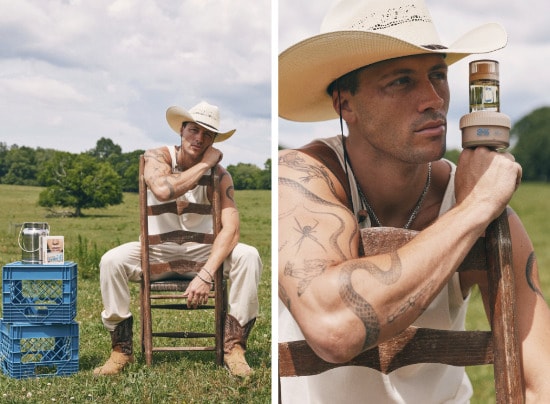 Milk-Inspired Fragrance Campaigns