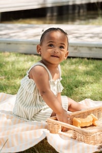 Adorable Striped Baby Outfits Image 2