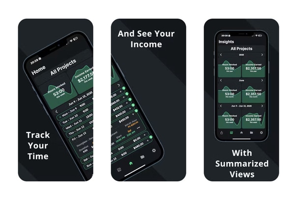 Income Time Trackers