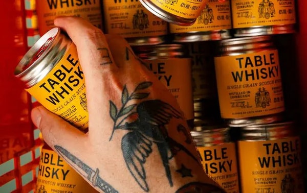 Canned Scotch Whiskey Spirits