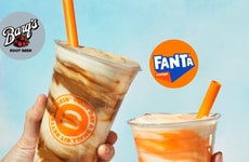Branded Syrup-Swirled Shakes