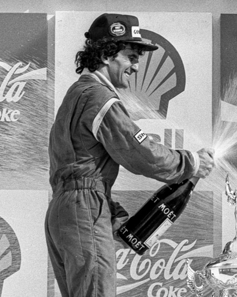 Champagne Podium Celebrations