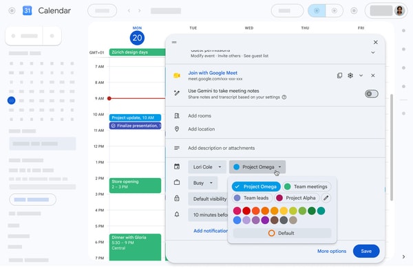 Personalized Calendar Interfaces