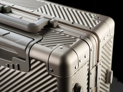 Modern Titanium Carry-Ons