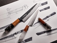 Damascus Kitchen Knives