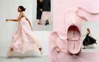Ballet-Inspired Sandals Image 1
