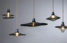 Recycled Fishing Lamps