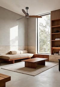 Modern Climate-Conscious Ceiling Fans Image 1