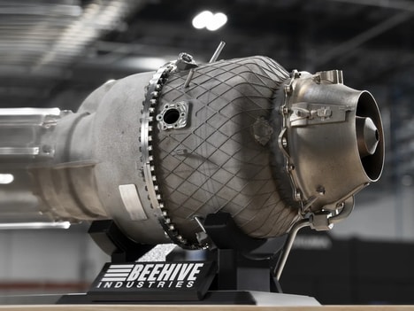 Industrial 3D Jet Engine Manufacturing