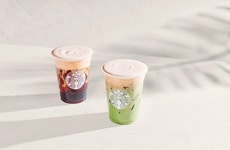 Creamsicle-Inspired Caf&eacute; Drinks