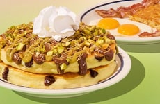 Pistachio-Chocolate Pancakes