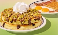 Pistachio-Chocolate Pancakes Image 1