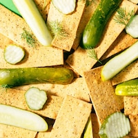 Pickle-Flavored Crackers Image 3