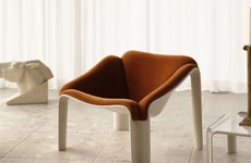Sculptural Lounge Chairs