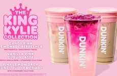 Pink-Themed Cafe Beverage Ranges