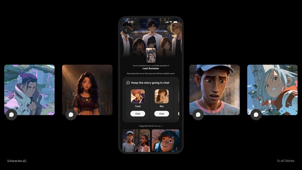 Interactive AI Microdramas