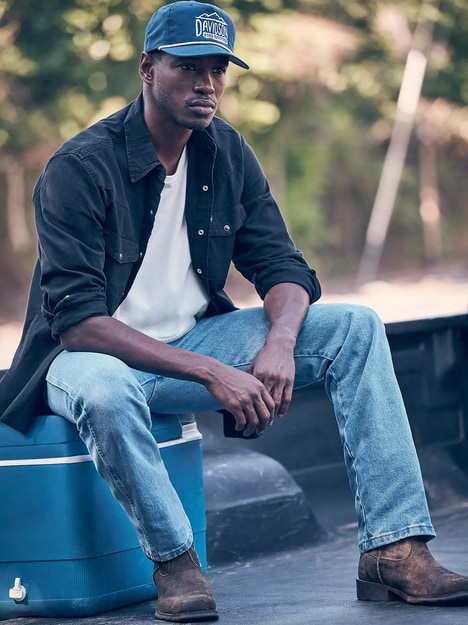 Zero-Break-In Denim