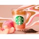 Gradient Peach-Infused Lattes Image 1