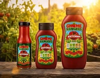 Family-Focused Ketchup Condiments
