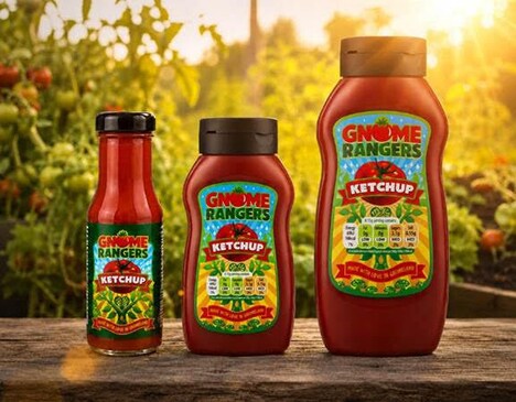 Family-Focused Ketchup Condiments
