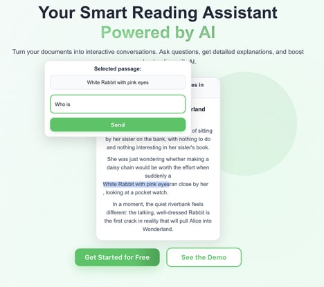 Interactive AI Reading Platforms