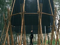 Bamboo Pavilion Installations