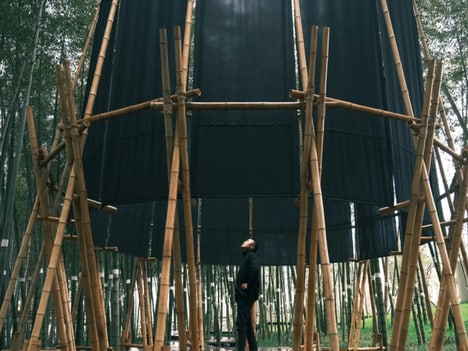Bamboo Pavilion Installations