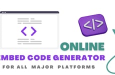Embed Code Generators
