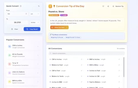 Smart Conversion Tools
