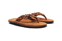 Leather Thong Sandals Image 2