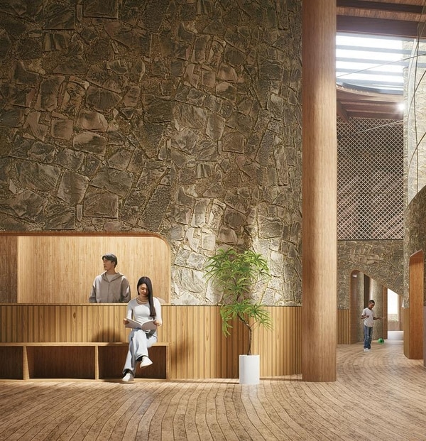 Design-Forward Rural Kindergarten